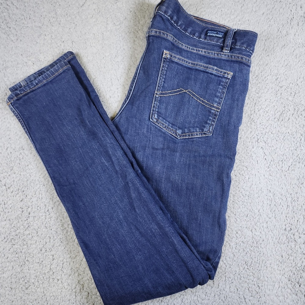 Patagonia Jeans Womens 31 Organic Cotton Denim Straight Fit